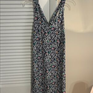 LOFT Multicolor Patterned Dress